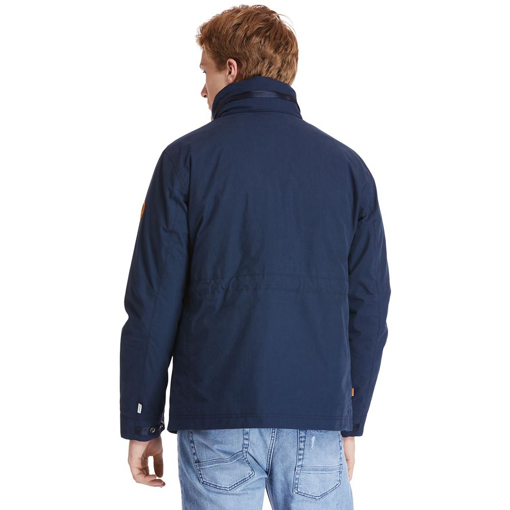 Timberland Mens Jackets Snowdon Peak 3-in-1 M65 Waterproof - Navy - India WR3420791